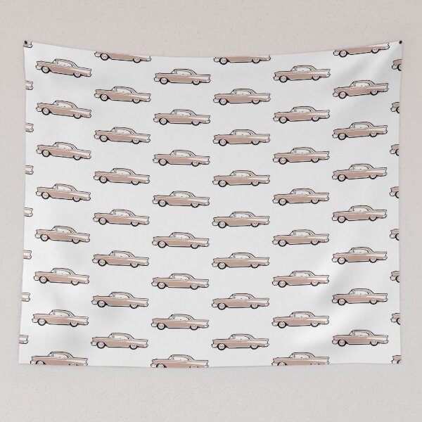 Item preview, Tan 50s CBA Classic Car designed and sold by MandyCarsArts.