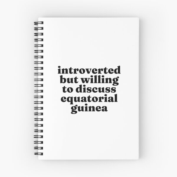 Item preview, Introverted But Willing To Discuss Equatorial Guinea - Equatorial Guinean designed and sold by MountainD.