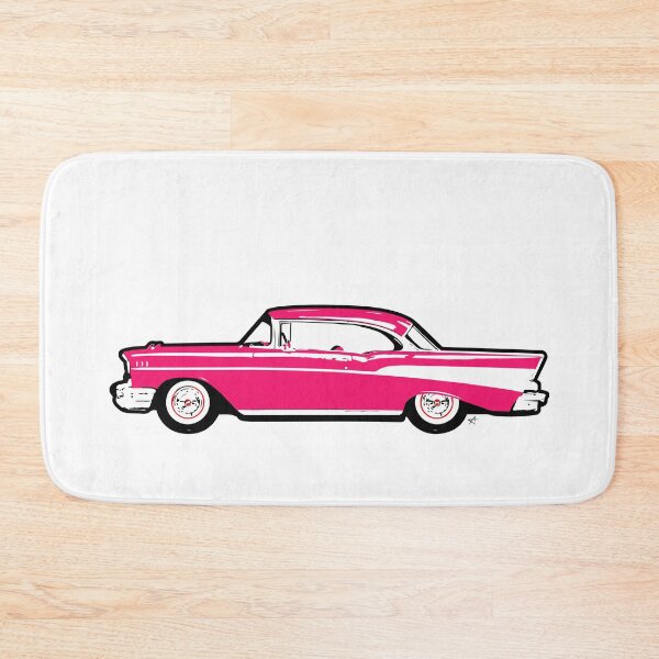 Item preview, Pink 50s CBA Classic Car designed and sold by MandyCarsArts.