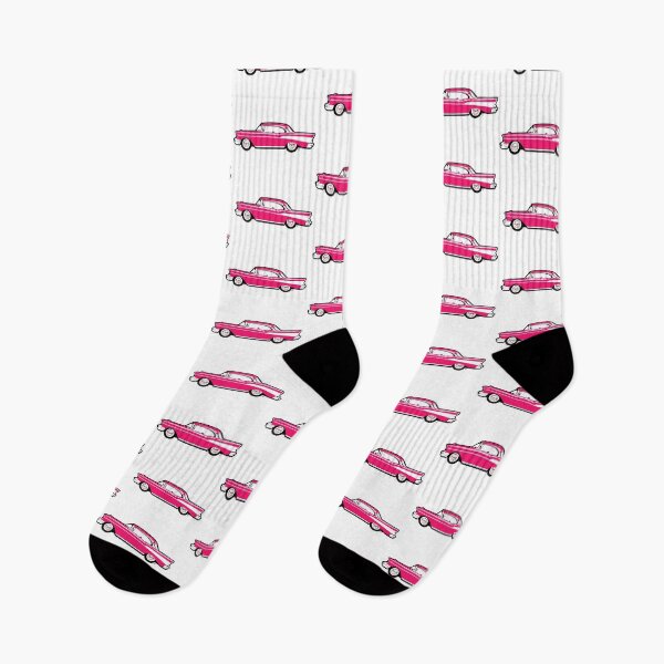 Item preview, Pink 50s CBA Classic Car designed and sold by MandyCarsArts.