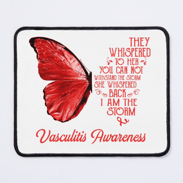 Item preview, Butterfly I Am The Storm Vasculitis Awareness designed and sold by whlrcheryl.