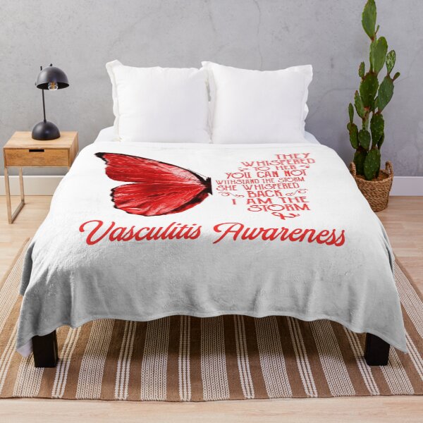 Item preview, Butterfly I Am The Storm Vasculitis Awareness designed and sold by whlrcheryl.