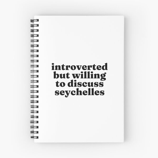 Item preview, Introverted But Willing To Discuss Seychelles - Seychellois designed and sold by MountainD.