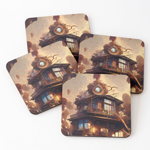 Item preview, Steampunk House designed and sold by FantasyAI.