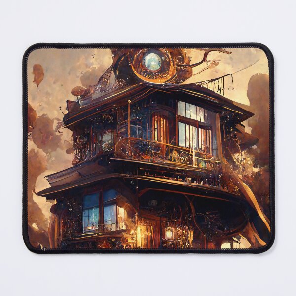 Item preview, Steampunk House designed and sold by FantasyAI.