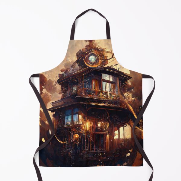 Item preview, Steampunk House designed and sold by FantasyAI.
