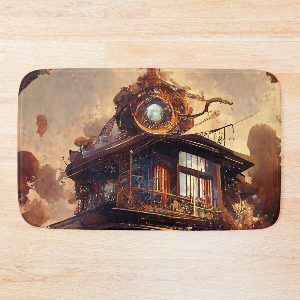 Item preview, Steampunk House designed and sold by FantasyAI.