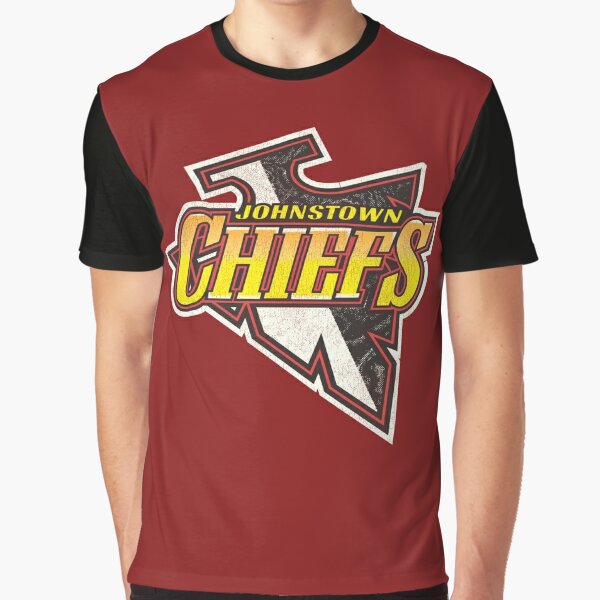 Johnstown Chiefs Retro Defunct Ice Hockey Active T-Shirt for Sale by  TheBenchwarmer