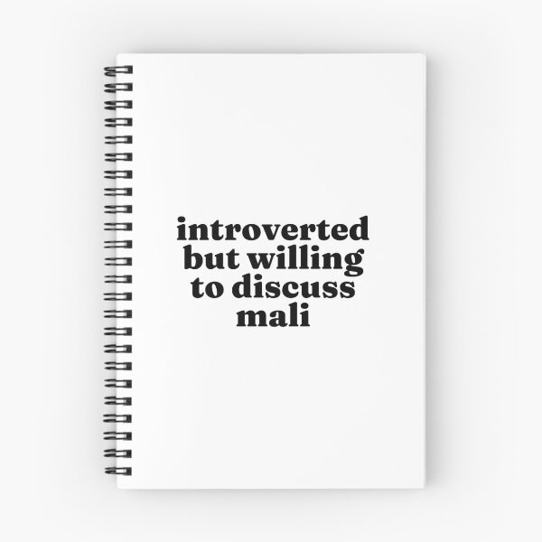 Item preview, Introverted But Willing To Discuss Mali - Malian designed and sold by MountainD.