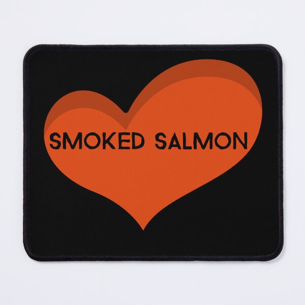 Item preview, i love smoked salmon, bagel and lox, cured fish designed and sold by SuperiorPrints.