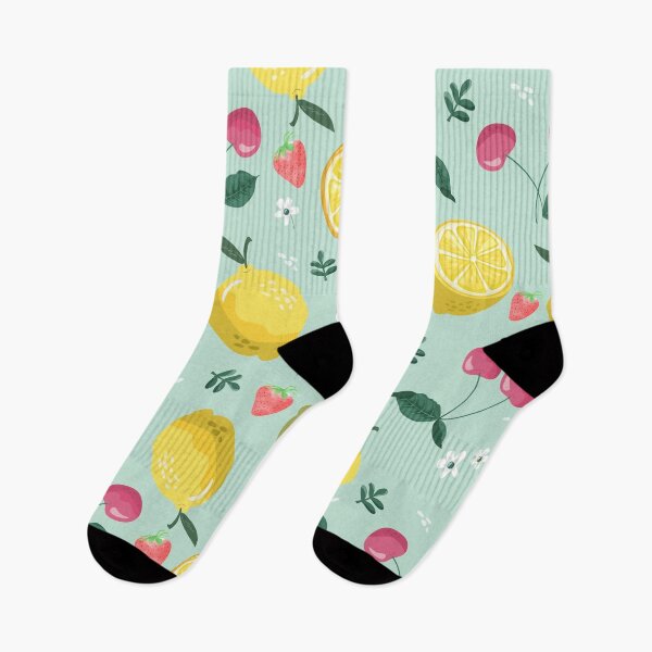 Item preview, Lemonds, Cherries and Strawberries Fruit Pattern designed and sold by silviaol.