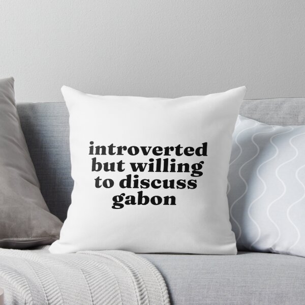 Item preview, Introverted But Willing To Discuss Gabon - Gabonese designed and sold by MountainD.