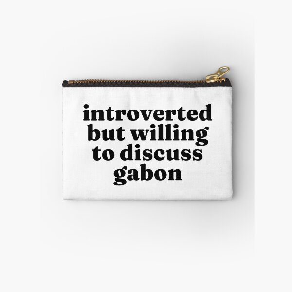 Item preview, Introverted But Willing To Discuss Gabon - Gabonese designed and sold by MountainD.