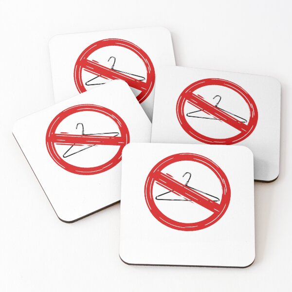 Item preview, Forbidden to force people to use a hanger to abort designed and sold by ramonparaiba.