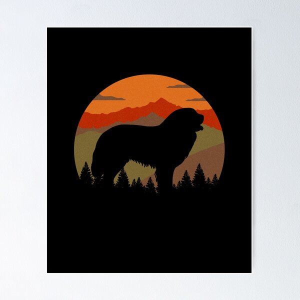 Item preview, Vintage Distressed Mountains Wilderness Bernese Mountain Dog Gift  designed and sold by Guarddogdrive.