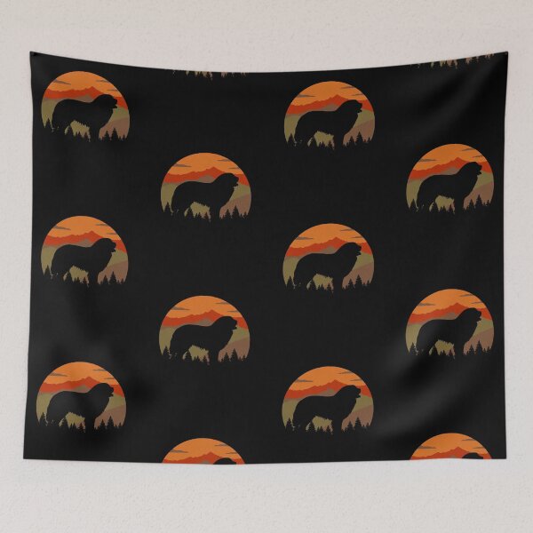 Item preview, Vintage Distressed Mountains Wilderness Bernese Mountain Dog Gift  designed and sold by Guarddogdrive.