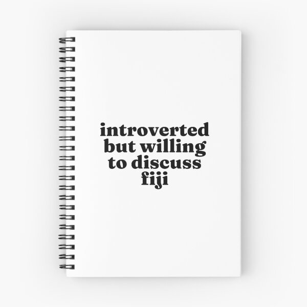 Item preview, Introverted But Willing To Discuss Fiji - Fijian designed and sold by MountainD.