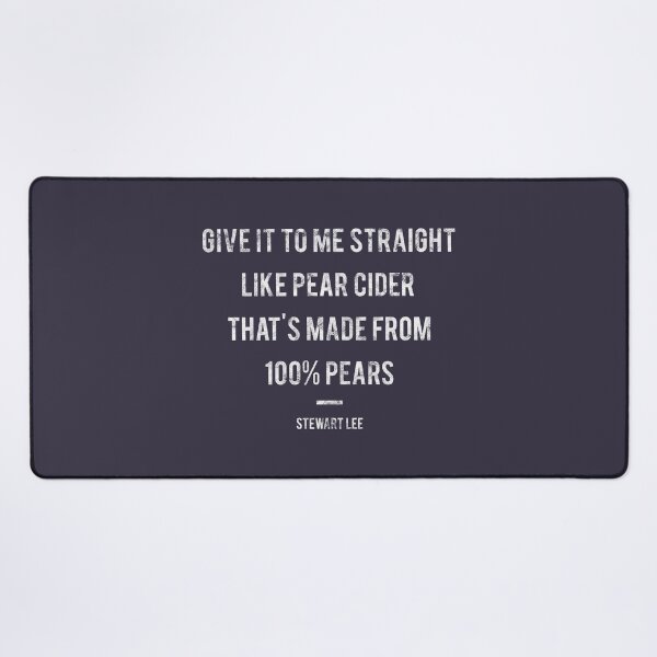 Item preview, Stewart Lee Give It To Me Straight - Distressed Design designed and sold by risible.