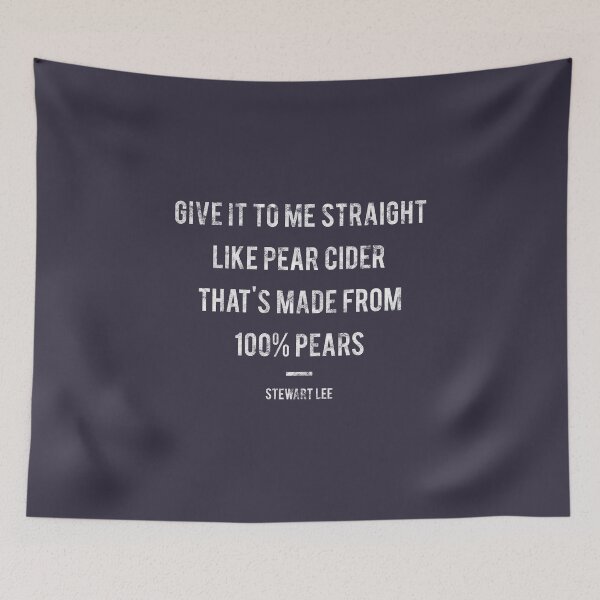Item preview, Stewart Lee Give It To Me Straight - Distressed Design designed and sold by risible.