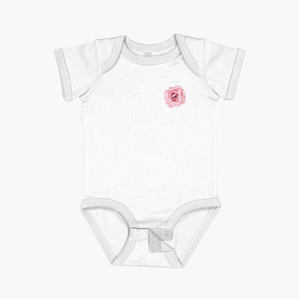 Item preview, Light Pink Rose Photograph Cutout Hydro Laptop Sticker designed and sold by OneWorldLove.