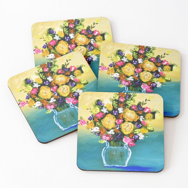 Item preview, Finger Painted Flowers designed and sold by Rob McCullough.