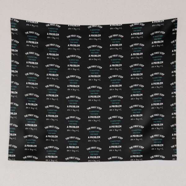 Item preview, The First Step Is Admitting You Have A Problem The Best Teacher Teal Design designed and sold by BestTeacher.