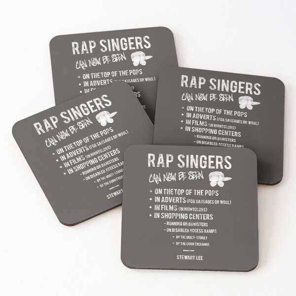 Item preview, Stewart Lee Rap Singers - Distressed Look designed and sold by risible.