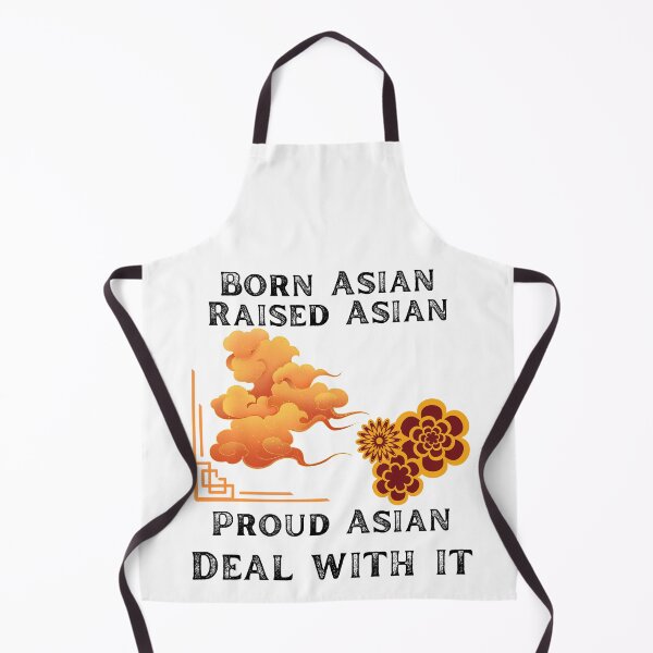 Item preview, Born Asian raised Asian proud Asian deal with it designed and sold by movie-popcorn.