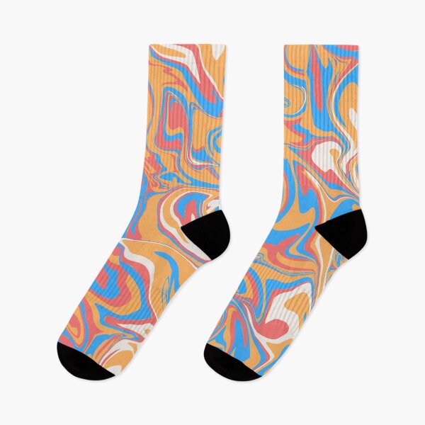 Item preview, Colorful Retro Sryle liquid Marbled ART designed and sold by Clothingspot.