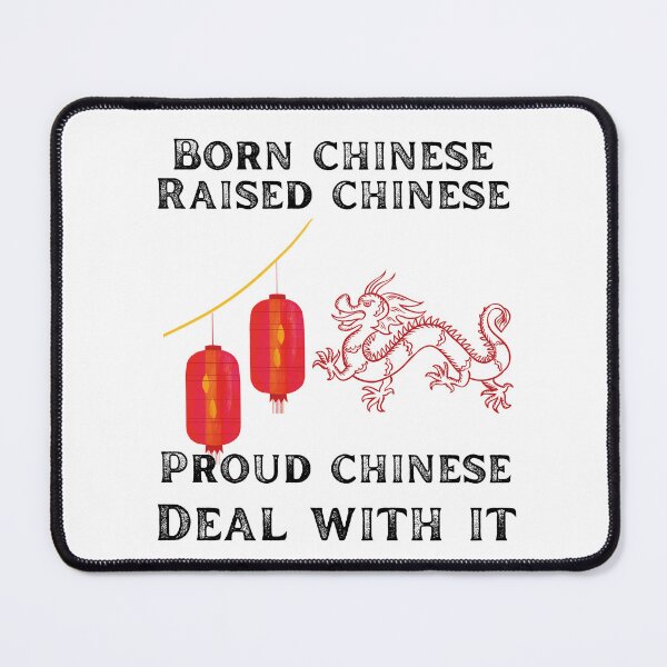 Item preview, Born chinese raised chinese proud Chinese deal with it designed and sold by movie-popcorn.