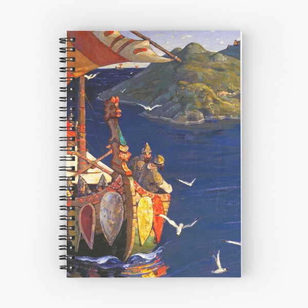 Item preview, Nicholas Roerich Guests from Overseas -Visitors from over the sea designed and sold by TeeARTHY.