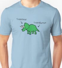 Triceratops Tricerabottom Unisex T-Shirt