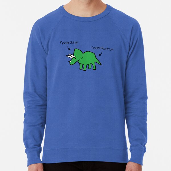 triceratops sweatshirt