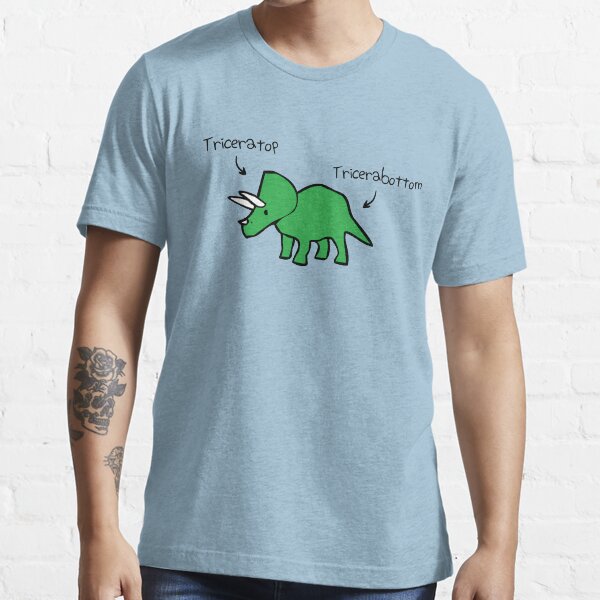 Triceratops Tricerabottom Essential T-Shirt