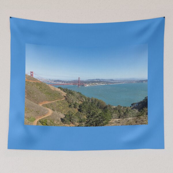 Item preview, San Francisco Bay and the Golden Gate Bridge designed and sold by SafariByMarisa.