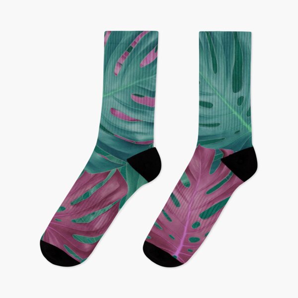Item preview, Tropical Monstera Leaves Pattern designed and sold by GraphicsClub.