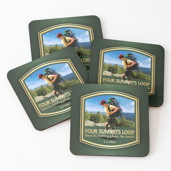 Item preview, Four Summits Loop (PF) designed and sold by curranmorgan.