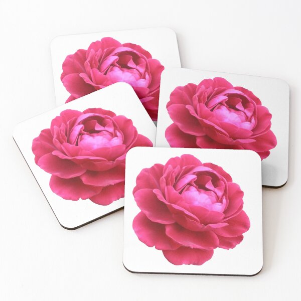 Item preview, Pink Peony Flower Photograph Cutout Hydro Laptop Sticker designed and sold by OneWorldLove.