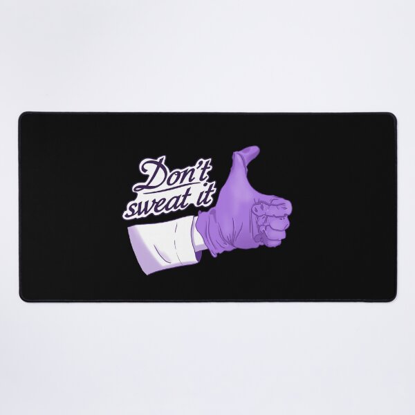 Item preview, Dont sweat it (purple) designed and sold by Science Lab Designs.