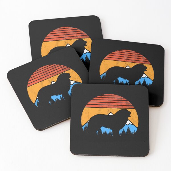 Item preview, Distressed Vintage Sunset Mountains Bernese Mountain Dog Gift designed and sold by Guarddogdrive.