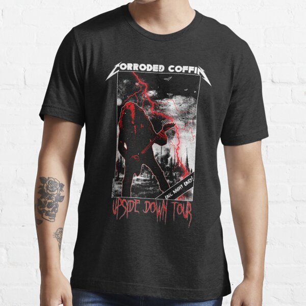 Item preview, corroded coffin tour shirt designed and sold by ciearadawnart.