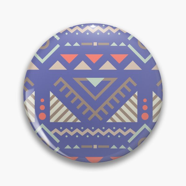 Item preview, Geometric Triangles Compilation in Rose Gold and Purple - Multicolor Boho Motif designed and sold by Yeldiz.