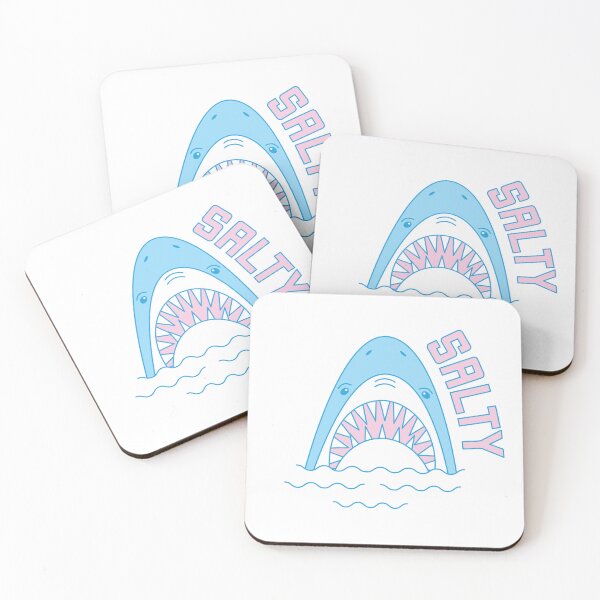 Item preview, Salty Great White Shark designed and sold by Heather Clauson.