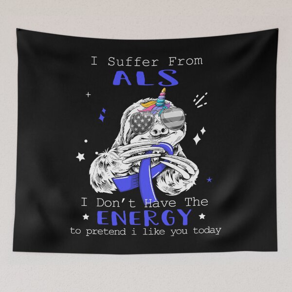 Item preview, Funny Sloth I Suffer From ALS designed and sold by Kohend.
