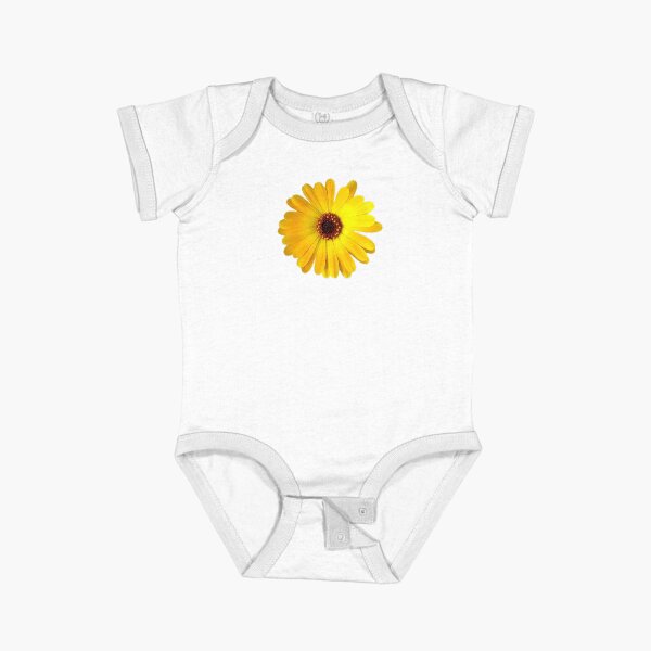 Item preview, Yellow African Daisy Photograph Cutout Hydro Laptop Floral Flower Sticker designed and sold by OneWorldLove.