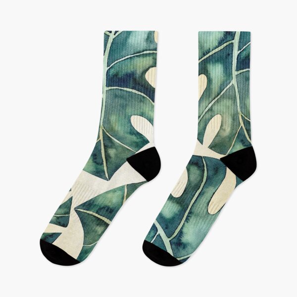 Item preview, Monstera Tropical Leaves Pattern designed and sold by GraphicsClub.