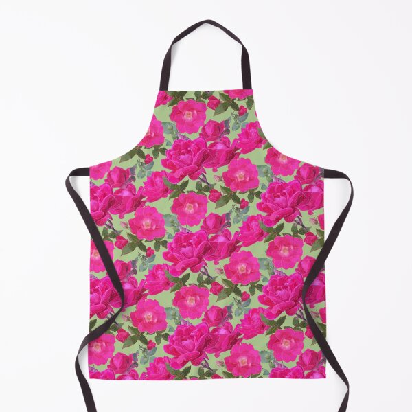 Artikelvorschau, Tossed Roses on Light Green Half-Drop Repeat 5748 entworfen und verkauft von Art in My Loft.
