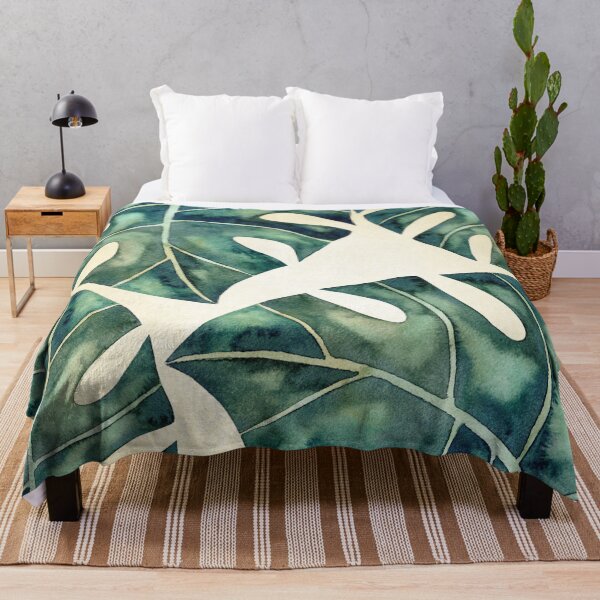 Item preview, Monstera Tropical Leaves Pattern designed and sold by GraphicsClub.