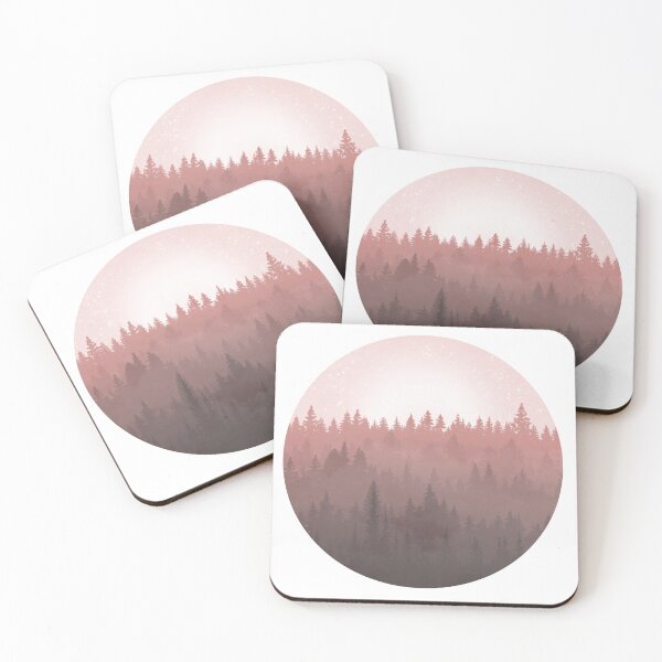 Item preview, Forest at Dusk designed and sold by BookwormSticker.