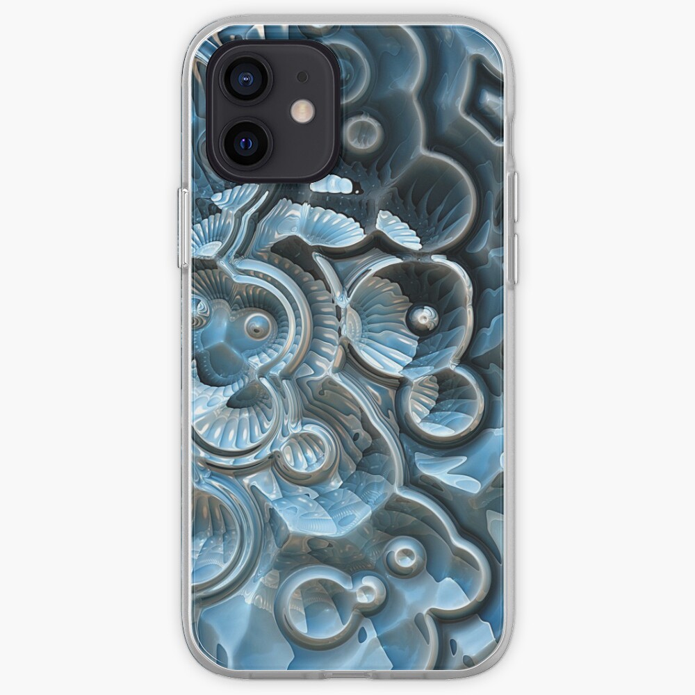 Reflections of A Fractal Fossil iPhone Case & Cover